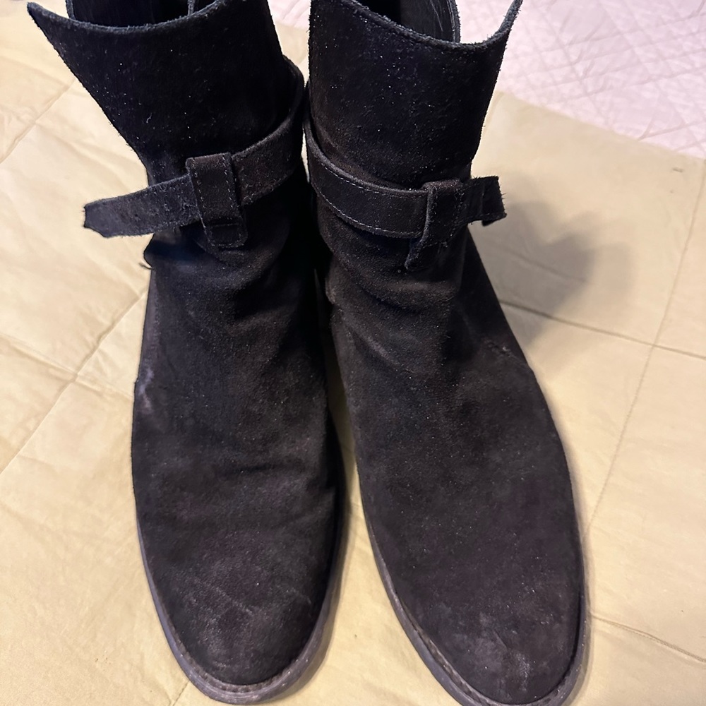 Thursday Boot Co black suede ankle boots